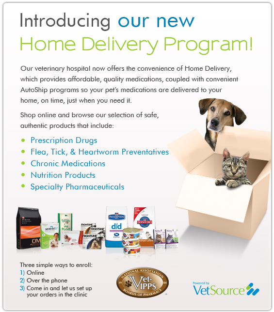 Troy Veterinary Clinic is Offering an Online Store for Convenient Ordering and Shipment of Supplies
